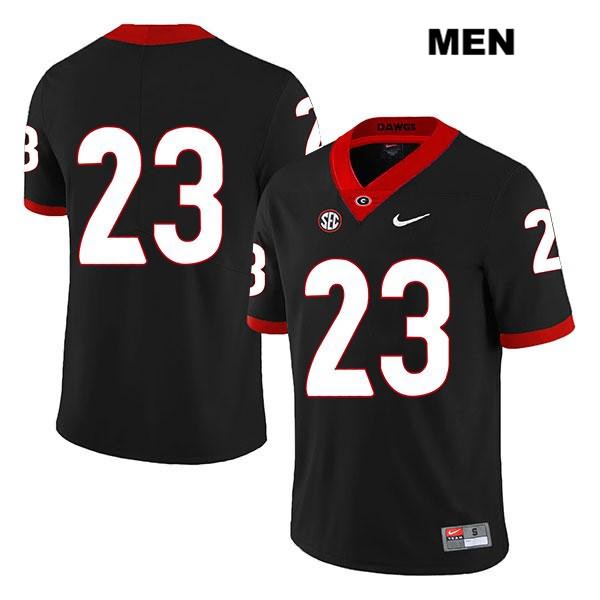 Georgia Bulldogs Men's Willie Erdman #23 NCAA No Name Legend Authentic Black Nike Stitched College Football Jersey ZHY1156IP